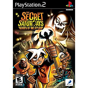 THE SECRET SATURDAYS: BEASTS OF THE 5TH SUN (PLAYSTATION 2 PS2) - jeux video game-x