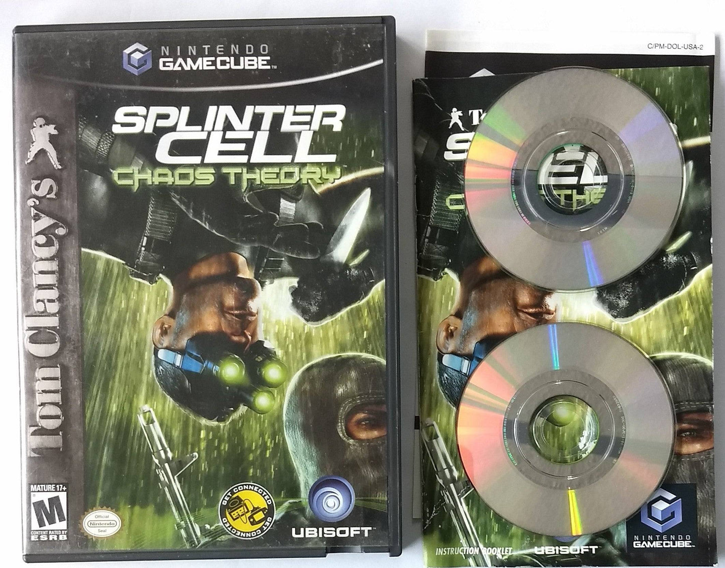 TOM CLANCY'S SPLINTER CELL: CHAOS THEORY (NINTENDO GAMECUBE NGC) - jeux video game-x