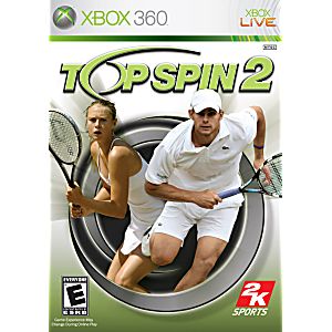 TOP SPIN 2 (XBOX 360 X360) - jeux video game-x