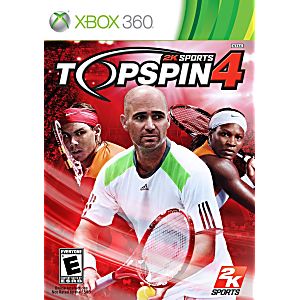TOP SPIN 4 (XBOX 360 X360) - jeux video game-x