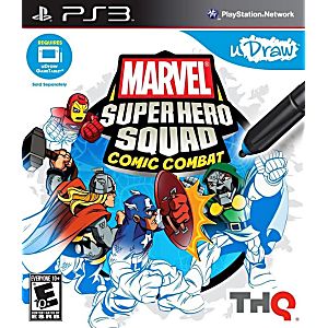 UDRAW MARVEL SUPER HERO SQUAD: COMIC COMBAT (PLAYSTATION 3 PS3) - jeux video game-x