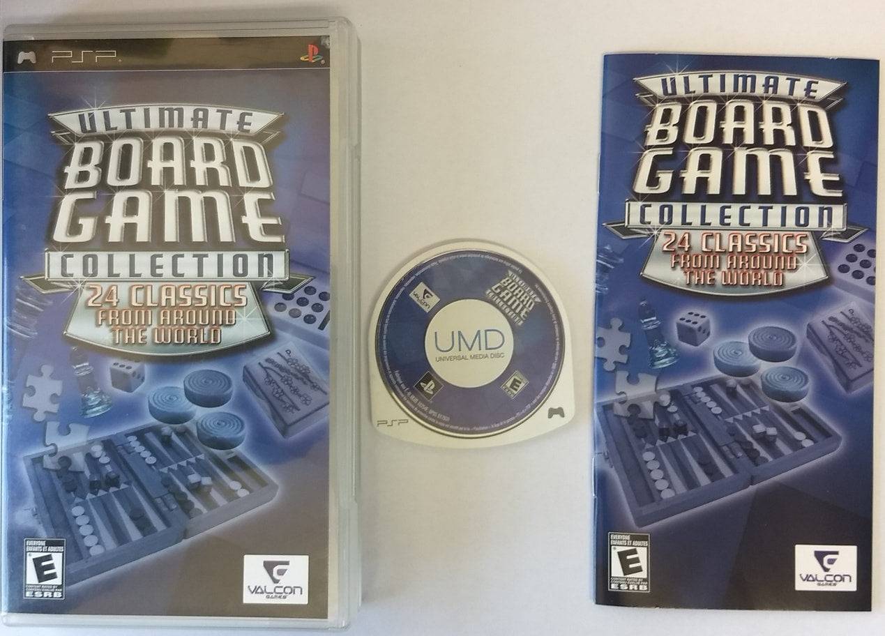 ULTIMATE BOARD GAME COLLECTION (PLAYSTATION PORTABLE PSP) - jeux video game-x