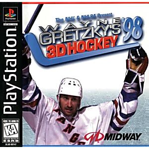 WAYNE GRETZKYS 3D HOCKEY 98 (PLAYSTATION PS1) - jeux video game-x