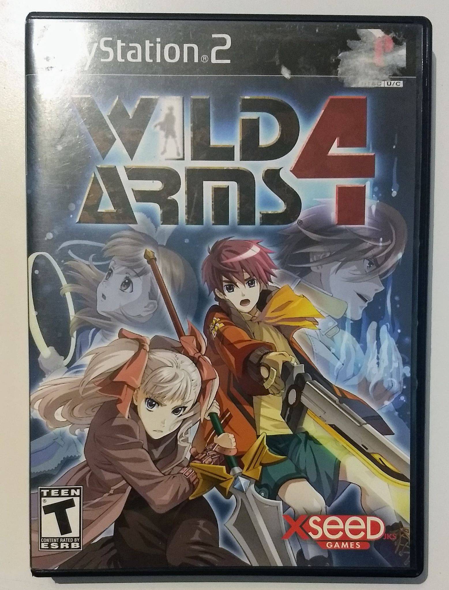 WILD ARMS 4 (PLAYSTATION 2 PS2) - jeux video game-x