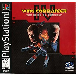 WING COMMANDER IV 4 THE PRICE OF FREEDOM (PLAYSTATION PS1) - jeux video game-x