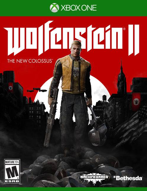 WOLFENSTEIN II: THE NEW COLOSSUS (XBOX ONE XONE) - jeux video game-x