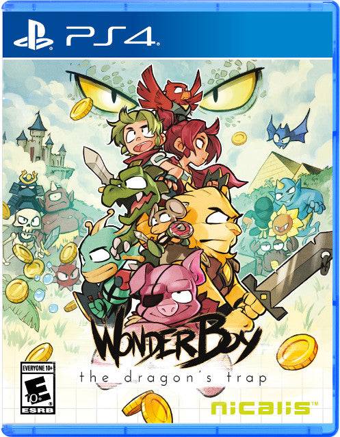 WONDER BOY: THE DRAGON'S TRAP (PLAYSTATION 4 PS4) - jeux video game-x