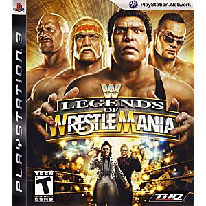 WWE LEGENDS OF WRESTLEMANIA (PLAYSTATION 3 PS3) - jeux video game-x