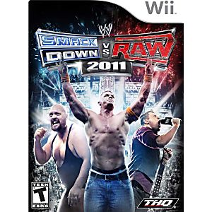WWE SMACKDOWN VS RAW 2011 (NINTENDO WII) - jeux video game-x