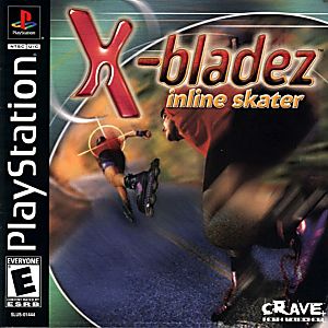 X-BLADEZ IN LINE SKATING (PLAYSTATION PS1) - jeux video game-x