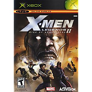 X-MEN LEGENDS II 2 RISE OF APOCALYPSE (XBOX) - jeux video game-x