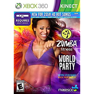 ZUMBA FITNESS WORLD PARTY (XBOX 360 X360) - jeux video game-x