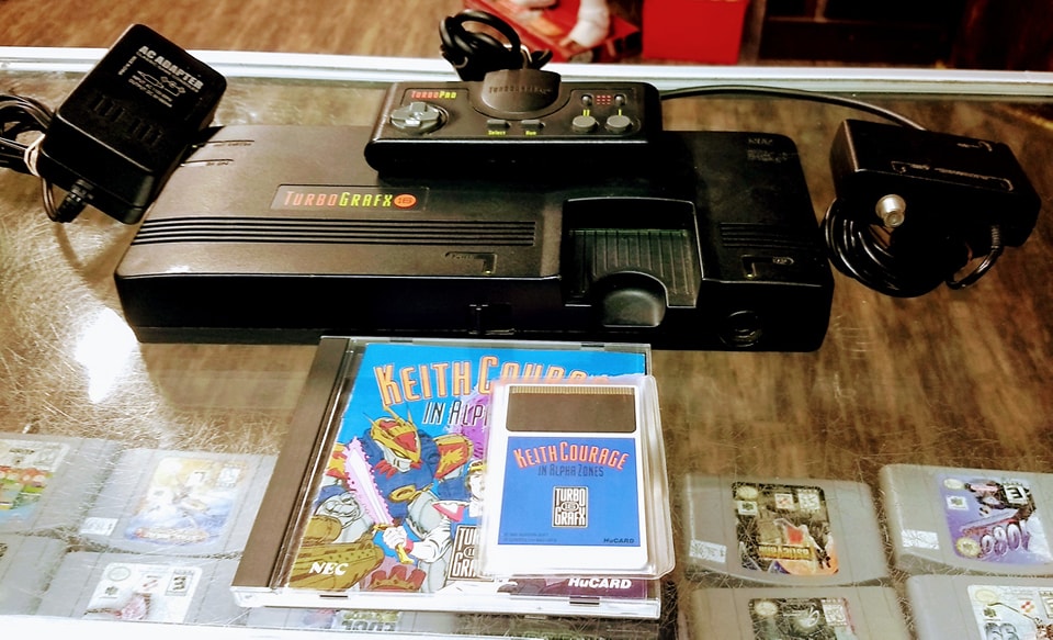CONSOLE NEC TURBOGRAFX-16 TG16 SYSTEM - jeux video game-x