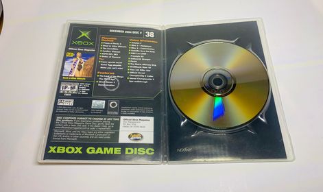 OFFICIAL XBOX MAGAZINE DEMO DISC 38 (XBOX) - jeux video game-x