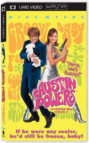 AUSTIN POWERS: INTERNATIONAL MAN OF MYSTERY UMD VIDEO (FILM) (PLAYSTATION PORTABLE PSP) - jeux video game-x