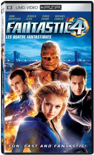 FANTASTIC 4 UMD VIDEO (FILM) (PLAYSTATION PORTABLE PSP) - jeux video game-x