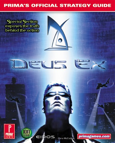 Deus Ex (Prima strategy guide) - jeux video game-x