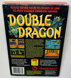 DOUBLE DRAGON EN BOITE NINTENDO NES - jeux video game-x