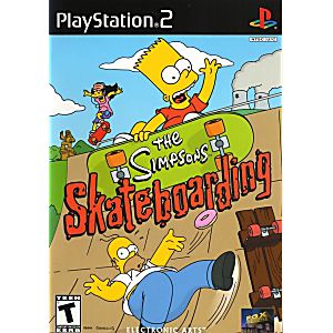 THE SIMPSONS SKATEBOARDING (PLAYSTATION 2 PS2) - jeux video game-x