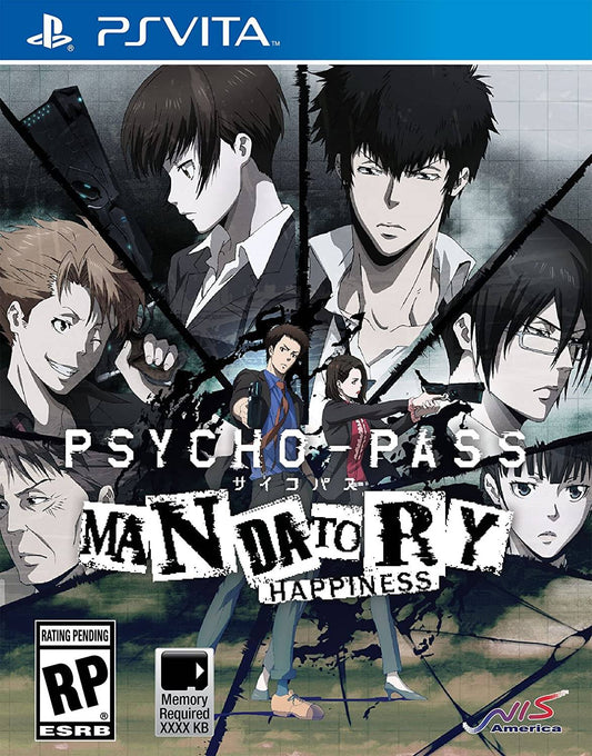 PSYCHO-PASS : MANDATORY HAPPINESS PLAYSTATION VITA - jeux video game-x