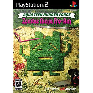AQUA TEEN HUNGER FORCE ZOMBIE NINJA PRO-AM (PLAYSTATION 2 PS2) - jeux video game-x