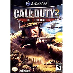 CALL OF DUTY 2 BIG RED ONE (NINTENDO GAMECUBE NGC) - jeux video game-x