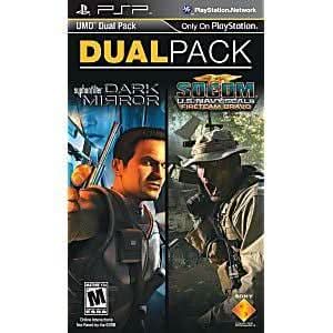 DUAL PACK: SYPHON FILTER DARK MIRROR AND SOCOM U.S. NAVY SEALS FIRETEAM BRAVO (PSP) - jeux video game-x