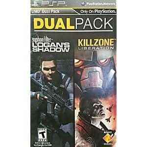 DUAL PACK: SYPHON FILTER LOGAN'S SHADOW AND KILLZONE LIBERATION (PLAYSTATION PORTABLE PSP) - jeux video game-x