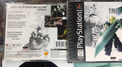 FINAL FANTASY VII 7 MISPRINT (PLAYSTATION PS1) - jeux video game-x