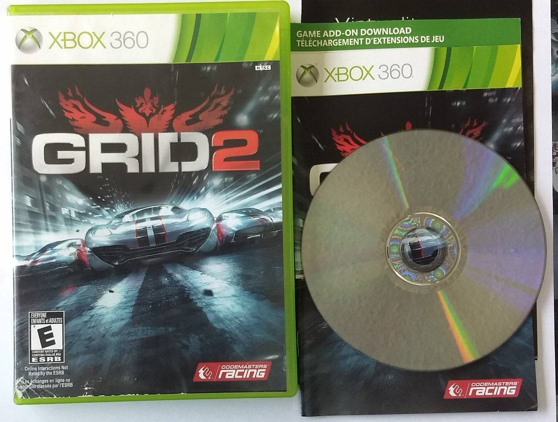 GRID 2 (XBOX 360 X360) - jeux video game-x