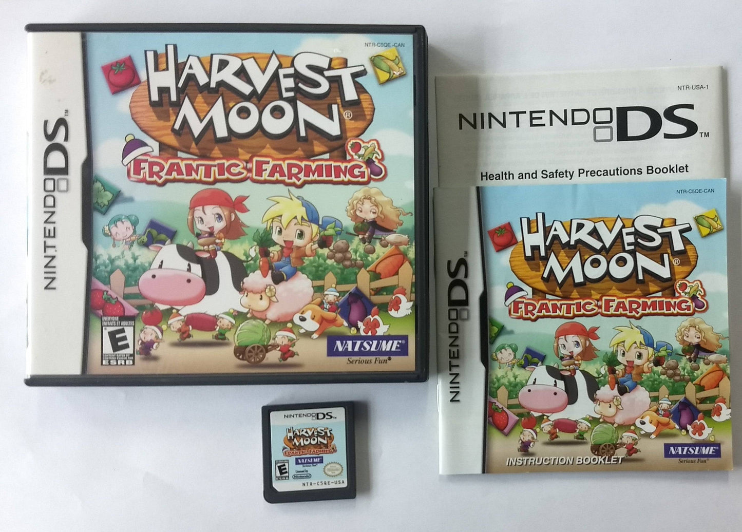 HARVEST MOON: FRANTIC FARMING (NINTENDO DS) - jeux video game-x