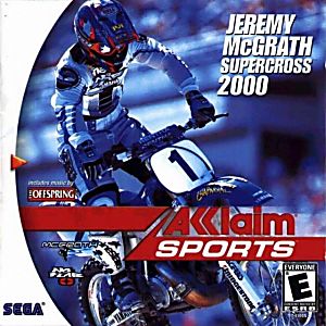 JEREMY MCGRATH SUPERCROSS 2000 (SEGA DREAMCAST DC) - jeux video game-x