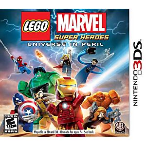 LEGO MARVEL SUPER HEROES UNIVERSE IN PERIL (NINTENDO 3DS) - jeux video game-x