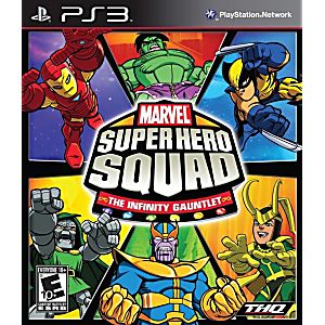 MARVEL SUPER HERO SQUAD: THE INFINITY GAUNTLET (PLAYSTATION 3 PS3) - jeux video game-x