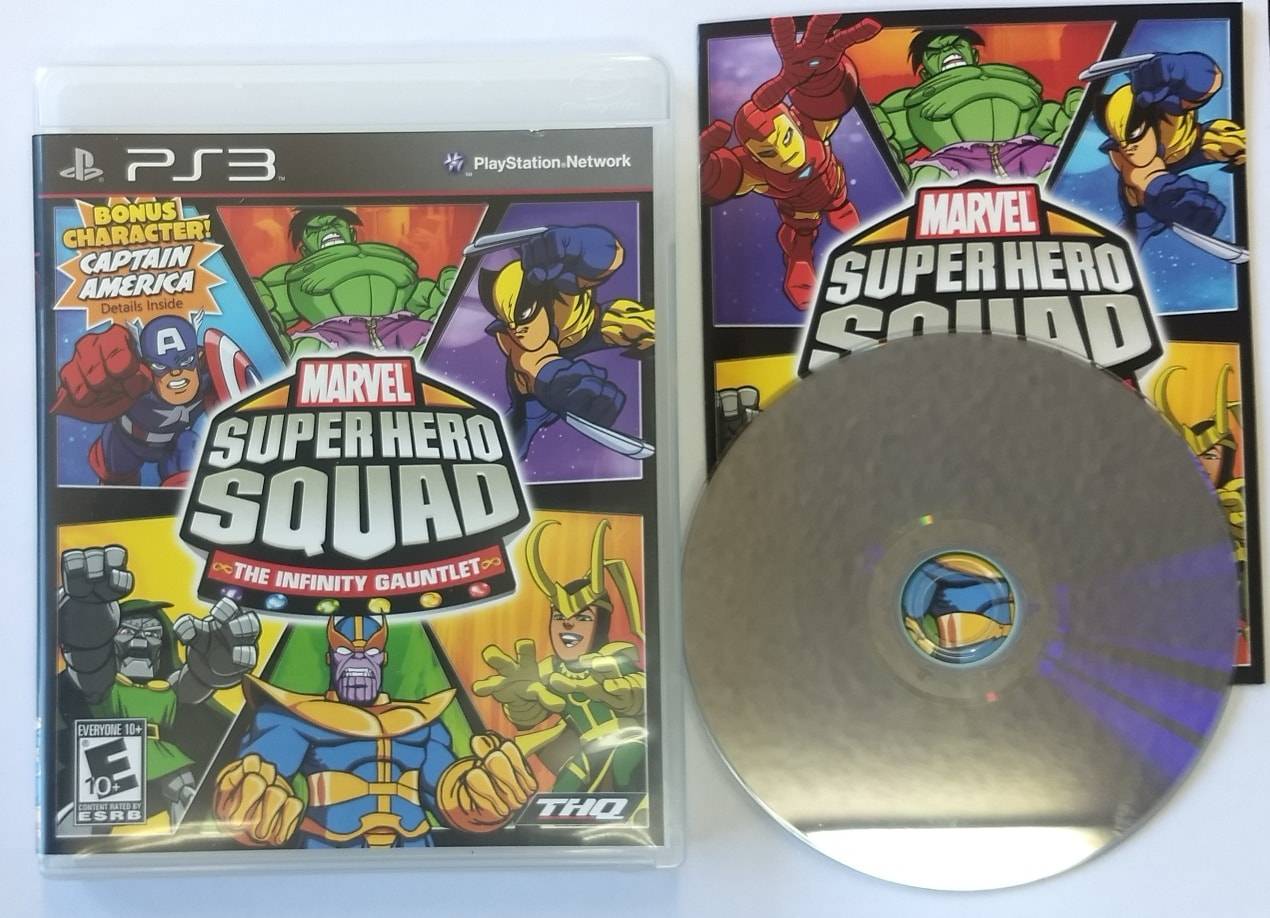 MARVEL SUPER HERO SQUAD: THE INFINITY GAUNTLET (PLAYSTATION 3 PS3) - jeux video game-x