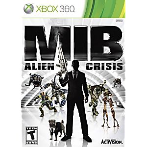 MEN IN BLACK MIB : ALIEN CRISIS (XBOX 360 X360) - jeux video game-x