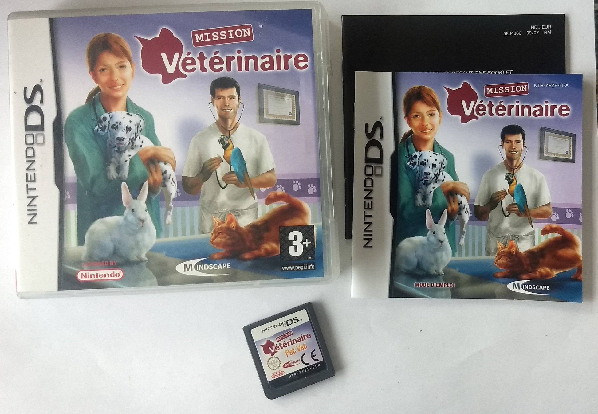 MISSION VÉTÉRINAIRE (PAL IMPORT) (NINTENDO DS) - jeux video game-x