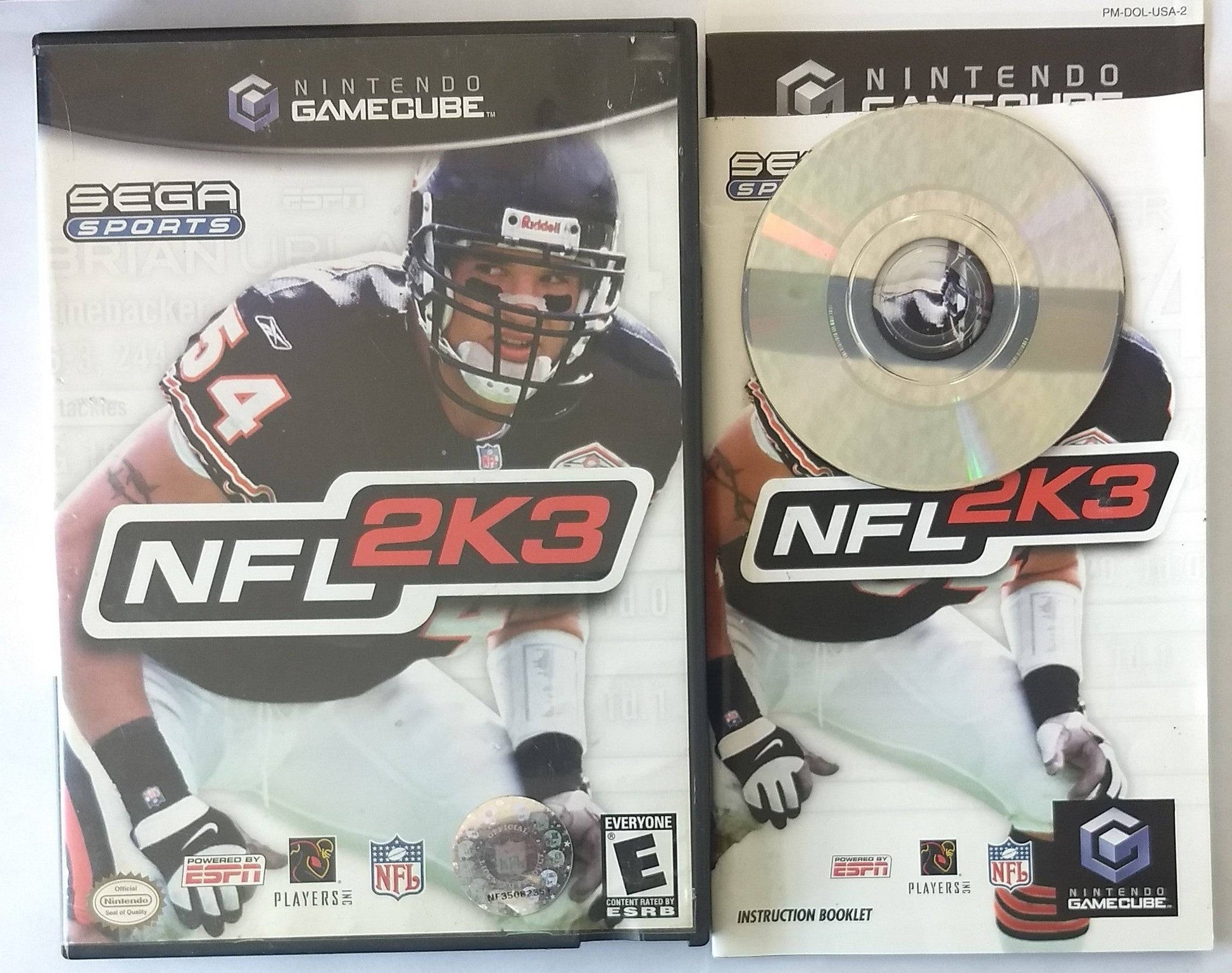 NFL 2K3 (NINTENDO GAMECUBE NGC) - jeux video game-x