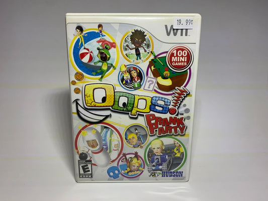 OOPS! PRANK PARTY NINTENDO WII - jeux video game-x