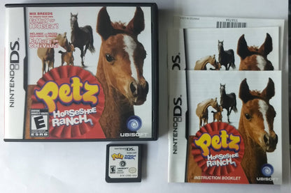 PETZ: HORSESHOE RANCH NINTENDO DS - jeux video game-x