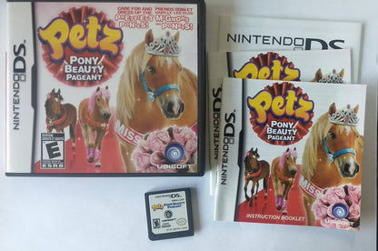 PETZ: PONY BEAUTY PAGEANT (NINTENDO DS) - jeux video game-x