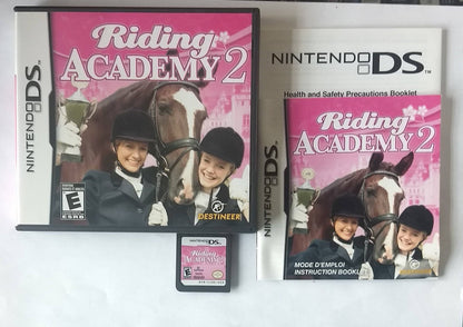 RIDING ACADEMY 2 (NINTENDO DS) - jeux video game-x