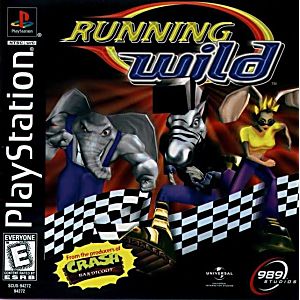 RUNNING WILD (PLAYSTATION PS1) - jeux video game-x