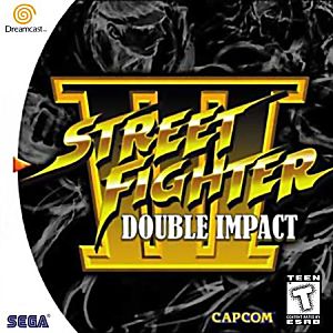 STREET FIGHTER III 3 DOUBLE IMPACT (SEGA DREAMCAST DC) - jeux video game-x