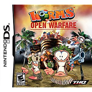 WORMS OPEN WARFARE (NINTENDO DS) - jeux video game-x