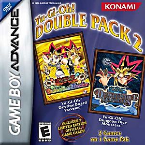 YU-GI-OH! DOUBLE PACK 2: DESTINY BOARD TRAVELER ET DUNGEON DICE MONSTERS (GAME BOY ADVANCE GBA) - jeux video game-x
