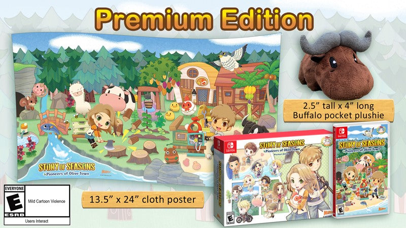 Story of Seasons Pioneers of Olive Town - Édition Premium NINTENDO SWITCH - jeux video game-x