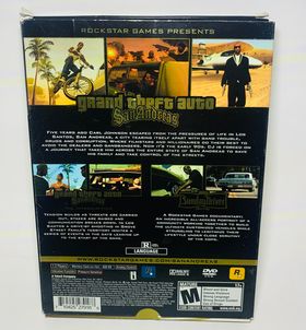 GRAND THEFT AUTO GTA SAN ANDREAS SPECIAL EDITION PLAYSTATION 2 PS2 - jeux video game-x