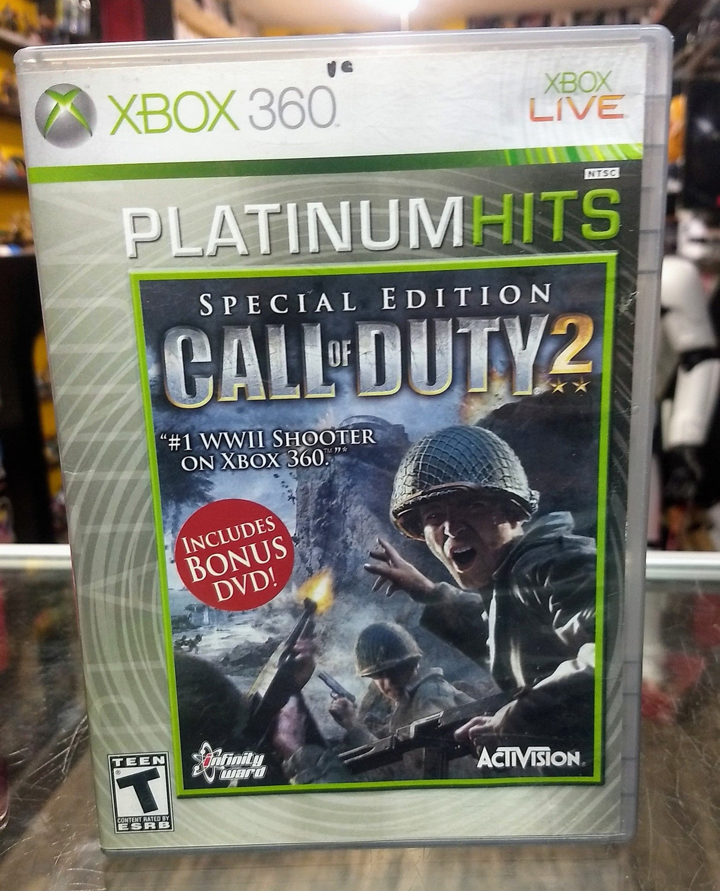 CALL OF DUTY 2 PLATINUM HITS SPECIAL EDITION (XBOX 360 X360) - jeux video game-x