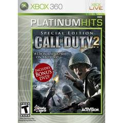 CALL OF DUTY 2 PLATINUM HITS SPECIAL EDITION (XBOX 360 X360) - jeux video game-x